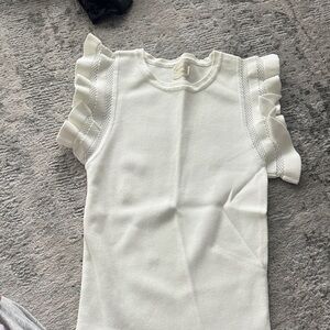 Dreamers by Debut Cream Knit Top